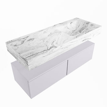 corian waschtisch set alan dlux 120 cm braun marmor glace ADX120cal2lR0gla