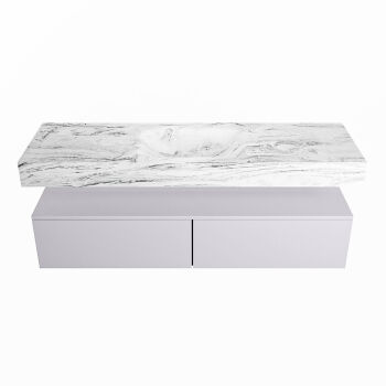 corian waschtisch set alan dlux 150 cm braun marmor glace ADX150cal2lM0gla