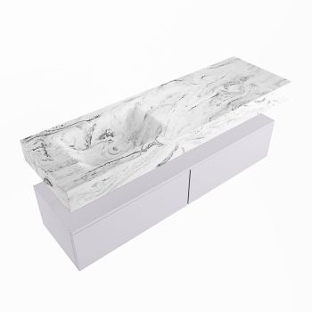 corian waschtisch set alan dlux 150 cm braun marmor glace ADX150cal2ll0gla