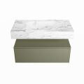 corian waschtisch set alan dlux 90 cm braun marmor glace ADX90Arm1lM1gla