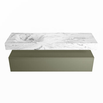 corian waschtisch set alan dlux 150 cm braun marmor glace ADX150Arm1ll0gla