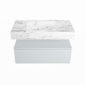 corian waschtisch set alan dlux 90 cm braun marmor glace ADX90cla1lM1gla