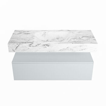 corian waschtisch set alan dlux 110 cm braun marmor glace ADX110cla1lM0gla