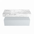 corian waschtisch set alan dlux 110 cm braun marmor glace ADX110cla1lM0gla