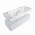 corian waschtisch set alan dlux 110 cm braun marmor glace ADX110cla1ll0gla
