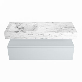 corian waschtisch set alan dlux 120 cm braun marmor glace ADX120cla1ll0gla