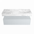 corian waschtisch set alan dlux 120 cm braun marmor glace ADX120cla1lR1gla