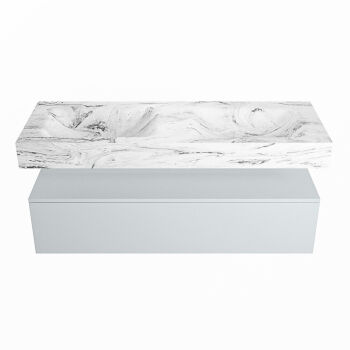 corian waschtisch set alan dlux 130 cm braun marmor glace ADX130cla1lD0gla