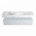 corian waschtisch set alan dlux 150 cm braun marmor glace ADX150cla1ll0gla