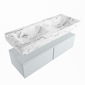 corian waschtisch set alan dlux 120 cm braun marmor glace ADX120cla2lD0gla