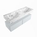 corian waschtisch set alan dlux 130 cm braun marmor glace ADX130cla2lD0gla