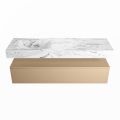 corian waschtisch set alan dlux 150 cm braun marmor glace ADX150oro1ll0gla