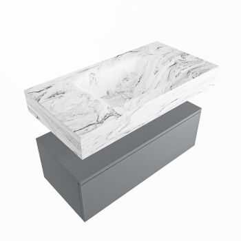corian waschtisch set alan dlux 90 cm braun marmor glace ADX90Pla1lM0gla