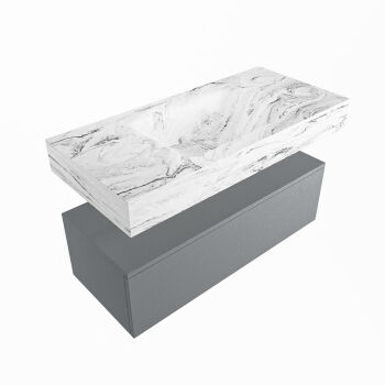 corian waschtisch set alan dlux 100 cm braun marmor glace ADX100Pla1lM0gla