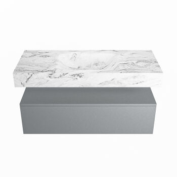 corian waschtisch set alan dlux 110 cm braun marmor glace ADX110Pla1lM0gla