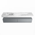 corian waschtisch set alan dlux 200 cm braun marmor glace ADX200Pla2lD0gla