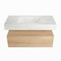 corian waschtisch set alan dlux 100 cm weiß marmor opalo ADX100was1lM0opa