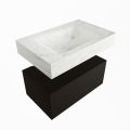 corian waschtisch set alan dlux 70 cm weiß marmor opalo ADX70Urb1lM0opa