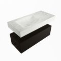 corian waschtisch set alan dlux 100 cm weiß marmor opalo ADX100Urb1ll0opa