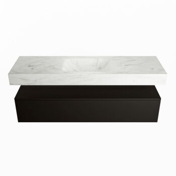 corian waschtisch set alan dlux 150 cm weiß marmor opalo ADX150Urb1lM0opa