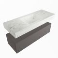 corian waschtisch set alan dlux 120 cm weiß marmor opalo ADX120Dar1lM0opa