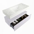 corian waschtisch set alan dlux 100 cm weiß marmor opalo ADX100cal1lM0opa