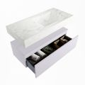 corian waschtisch set alan dlux 100 cm weiß marmor opalo ADX100cal1lR0opa