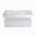 corian waschtisch set alan dlux 110 cm weiß marmor opalo ADX110cal1ll0opa