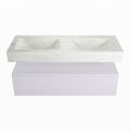 corian waschtisch set alan dlux 120 cm weiß marmor opalo ADX120cal1lD0opa
