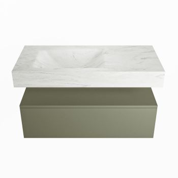 corian waschtisch set alan dlux 100 cm weiß marmor opalo ADX100Arm1ll1opa