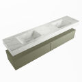 corian waschtisch set alan dlux 200 cm weiß marmor opalo ADX200Arm2lD0opa