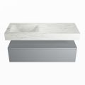 corian waschtisch set alan dlux 120 cm weiß marmor opalo ADX120Pla1ll0opa