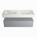 corian waschtisch set alan dlux 120 cm weiß marmor opalo ADX120Pla1lD0opa