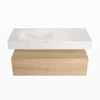corian waschtisch set alan dlux 110 cm weiß marmor ostra ADX110was1ll0ost