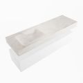 corian waschtisch set alan dlux 150 cm weiß marmor ostra ADX150Tal1ll0ost