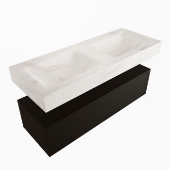 corian waschtisch set alan dlux 120 cm weiß marmor ostra ADX120Urb1lD0ost