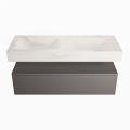 corian waschtisch set alan dlux 120 cm weiß marmor ostra ADX120Dar1lD2ost