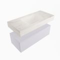 corian waschtisch set alan dlux 100 cm weiß marmor ostra ADX100cal1lM0ost