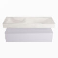 corian waschtisch set alan dlux 130 cm weiß marmor ostra ADX130cal1lD2ost
