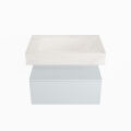 corian waschtisch set alan dlux 70 cm weiß marmor ostra ADX70cla1lM0ost
