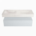 corian waschtisch set alan dlux 120 cm weiß marmor ostra ADX120cla1lD0ost