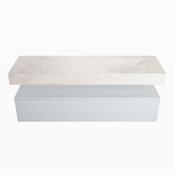 corian waschtisch set alan dlux 150 cm weiß marmor ostra ADX150cla1lR0ost