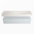 corian waschtisch set alan dlux 150 cm weiß marmor ostra ADX150cla1lR0ost
