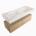 corian waschtisch set alan dlux 120 cm weiß marmor ostra ADX120oro2lD0ost