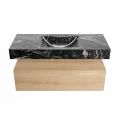 corian waschtisch set alan dlux 110 cm schwarz marmor lava ADX110was1lM1lav