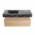 corian waschtisch set alan dlux 110 cm schwarz marmor lava ADX110was1ll1lav