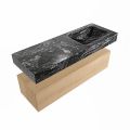 corian waschtisch set alan dlux 130 cm schwarz marmor lava ADX130was1lR0lav