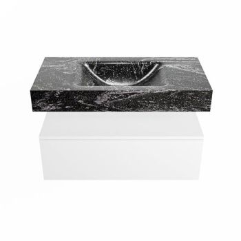 corian waschtisch set alan dlux 90 cm schwarz marmor lava ADX90Tal1lM0lav