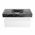 corian waschtisch set alan dlux 100 cm schwarz marmor lava ADX100Tal1lM0lav