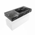 corian waschtisch set alan dlux 100 cm schwarz marmor lava ADX100Tal1lR1lav